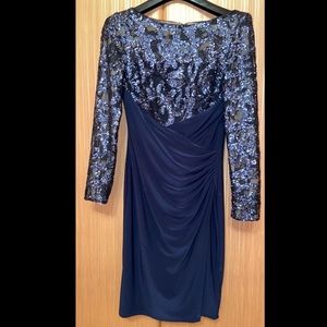 Ralph Lauren figure hugging dress